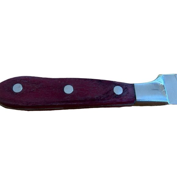 Bon Chef T Steak Knife w/Wood Handle 3 Rivets - Picture 4 of 5